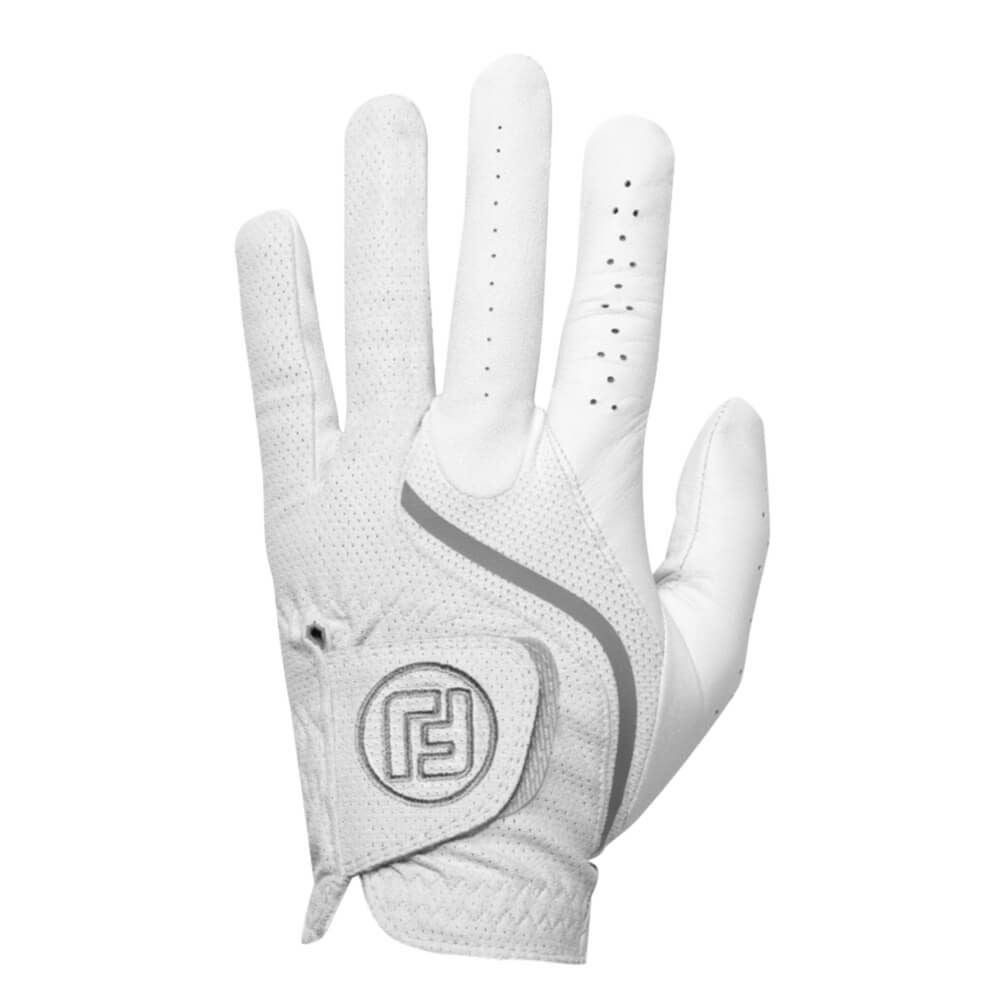 フットジョイ FootJoy　SciFLEX サイフレックス 2025年モデル　メンズ ゴルフグローブ FGSF25 WG ホワイト/グレー 詳細1