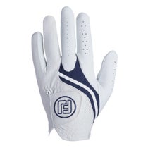 フットジョイ FootJoy　SciFLEX サイフレックス 2025年モデル　メンズ ゴルフグローブ FGSF25 WN ホワイト/ネイビー 詳細1