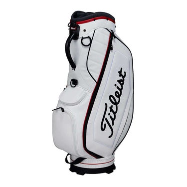 タイトリスト Titleist　パフォーマンス JE メンズ キャディバッグ TB25CTPJE 16 ホワイト×ダークレッド　2025年モデル 詳細1
