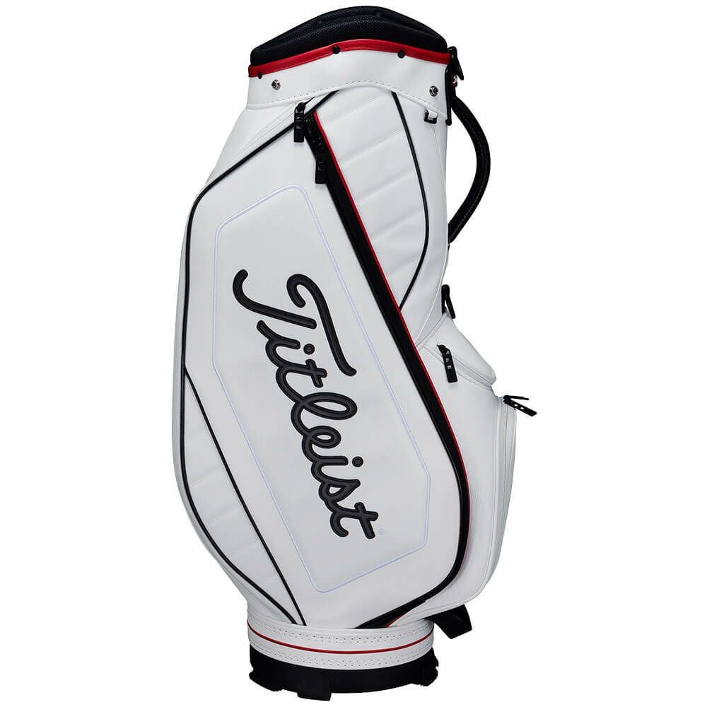 タイトリスト Titleist　パフォーマンス JE メンズ キャディバッグ TB25CTPJE 16 ホワイト×ダークレッド　2025年モデル 詳細2
