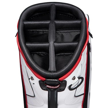 タイトリスト Titleist　パフォーマンス JE メンズ キャディバッグ TB25CTPJE 16 ホワイト×ダークレッド　2025年モデル 詳細6