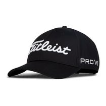 タイトリスト Titleist メンズ ツアーパフォーマンス キャップ TH25ATPA 01 ブラック×ホワイト 2025年モデル ブラック×ホワイト