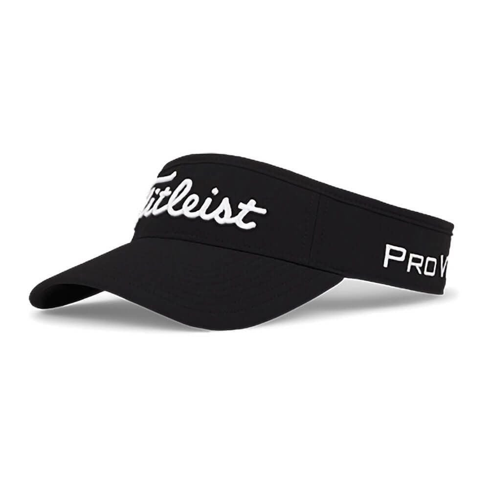 タイトリスト Titleist ツアーパフォーマンス メンズ バイザー TH25VTPN2 01 ブラック×ホワイト 2025年モデル