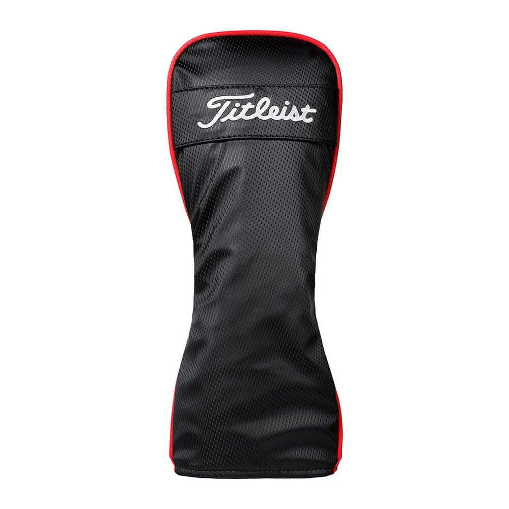 タイトリスト Titleist　パフォーマンスクラシック ＪＥ メンズ ヘッドカバー ドライバー用 TA23PCJEHC-DR 06 ブラック×レッド　2025年モデル ブラック×レッド