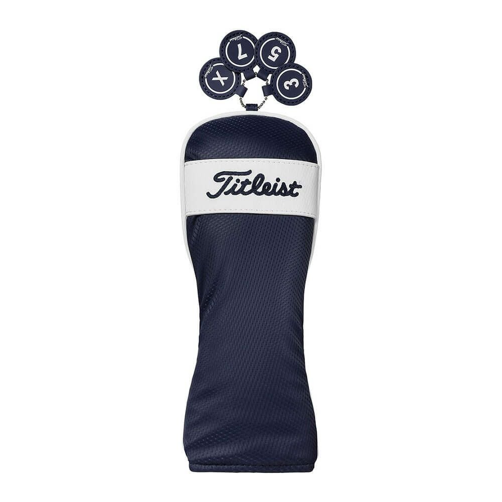 タイトリスト Titleist パフォーマンスクラシック JE メンズ ヘッドカバー フェアウェイ用 TA23PCJEHC-FW 41 ネイビー×ホワイト 2025年モデル