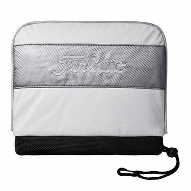 タイトリスト Titleist　パフォーマンスクラシック ＪＥ メンズ ヘッドカバー アイアン用 TA23PCJEIC 12 ホワイト×シルバー　2025年モデル ホワイト×シルバー