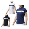 フットジョイ FootJoy　レディース チェストライン 半袖 モックネックシャツ FJW-S24-S09　2024年モデル