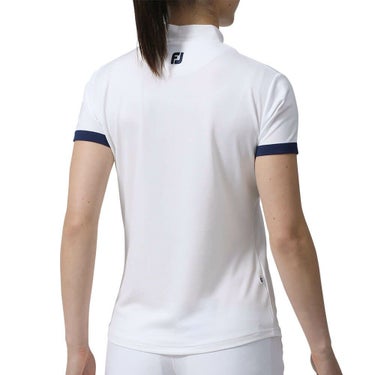 フットジョイ FootJoy　レディース チェストライン 半袖 モックネックシャツ FJW-S24-S09　2024年モデル 詳細6
