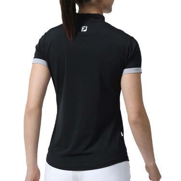 フットジョイ FootJoy　レディース チェストライン 半袖 モックネックシャツ FJW-S24-S09　2024年モデル 詳細9