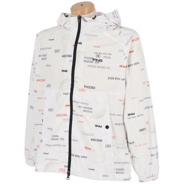 ピン PING　メンズ 撥水 EARTHプリント 長袖 フーディーブルゾン 621-4120103　2024年モデル 詳細7