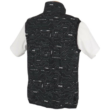 ピン PING　メンズ 総柄 リップストップ ツインブルゾン 621-4120201　2024年モデル 詳細6