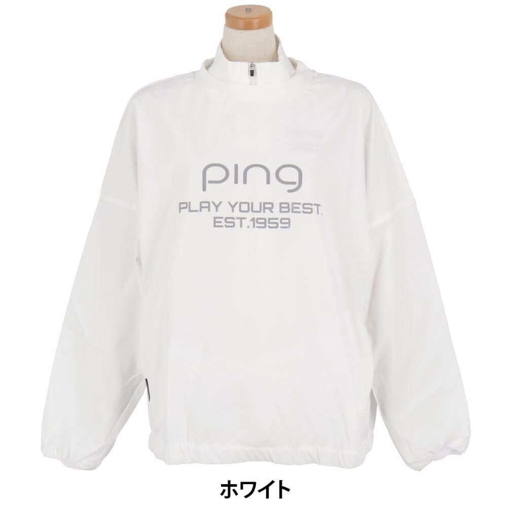 新品 ピンゴルフ レディース ロゴプリント リップストップ ツインブルゾン ピン PING レディース ロゴプリント リップストップ ツインブルゾン