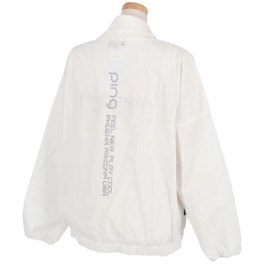 ピン PING　レディース ロゴプリント リップストップ ツインブルゾン 622-4120200　2024年モデル 詳細3