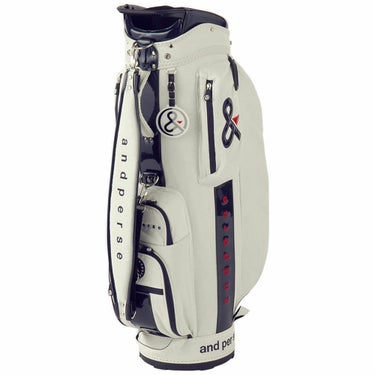 アンパスィ and per se　キャディバッグ AUS7305 10 ホワイト　2025年モデル 詳細3