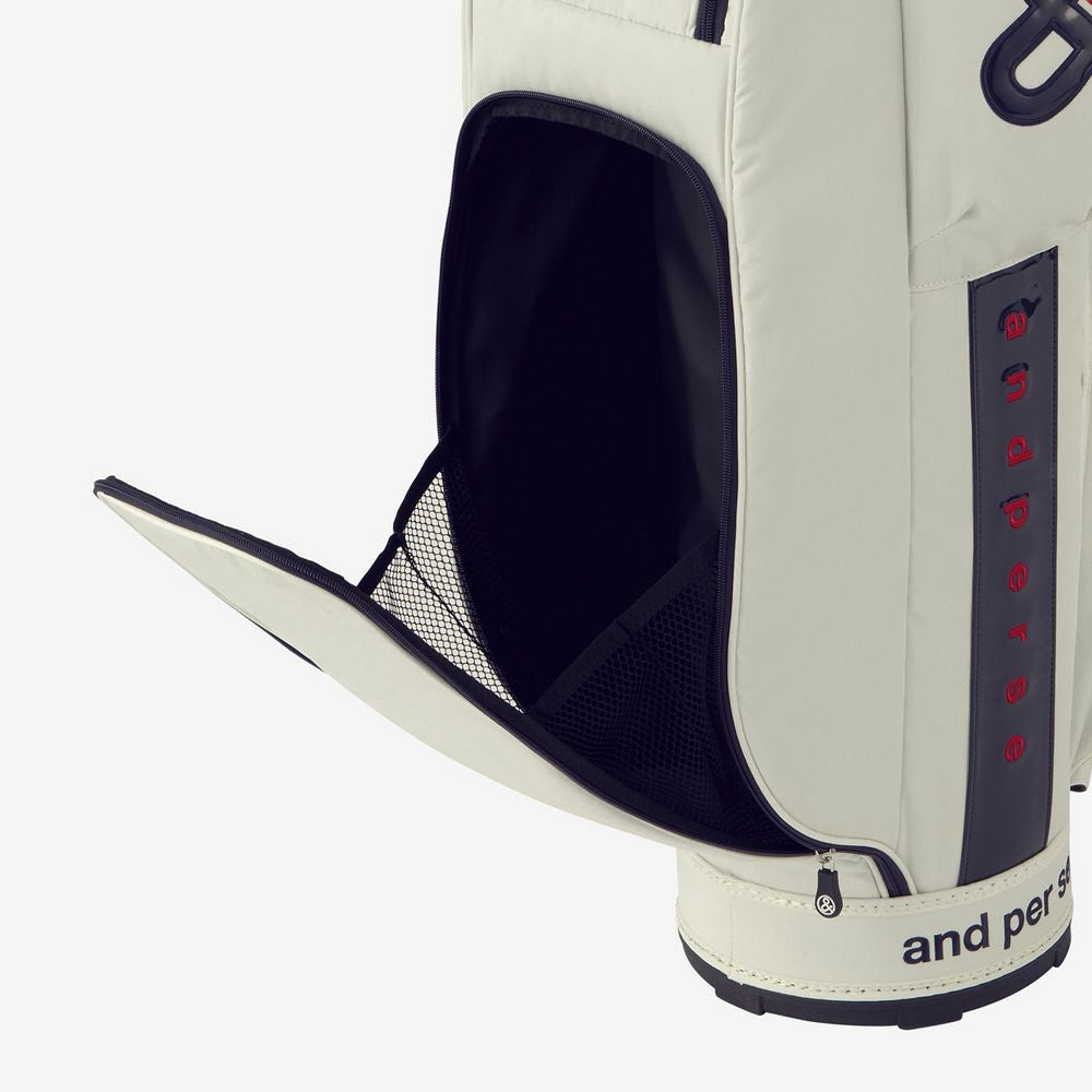 アンパスィ and per se　キャディバッグ AUS7305 10 ホワイト　2025年モデル 詳細4