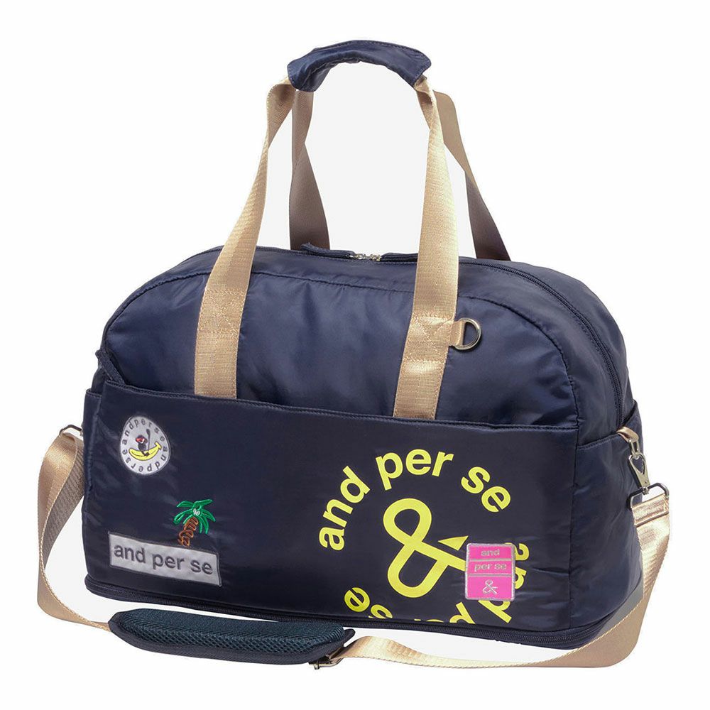 アンパスィ and per se　レディース ボストンバッグ AFS7215 30 ネイビー　2025年モデル ネイビー