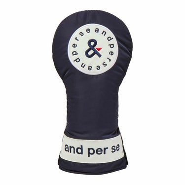 アンパスィ and per se　ドライバー用 ヘッドカバー AUS8325 30 ネイビー　2025年モデル ネイビー