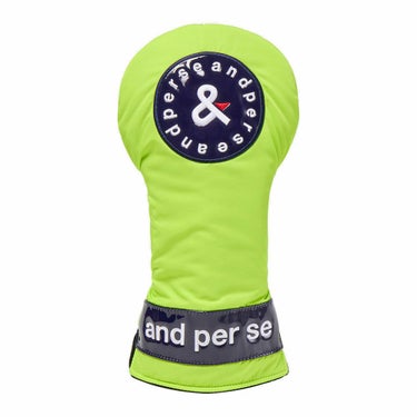 アンパスィ and per se　ドライバー用 ヘッドカバー AUS8325 63 ライム　2025年モデル ライム