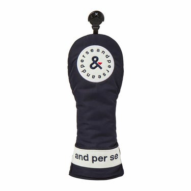 アンパスィ and per se　フェアウェイウッド用 ヘッドカバー AUS8335 30 ネイビー　2025年モデル ネイビー