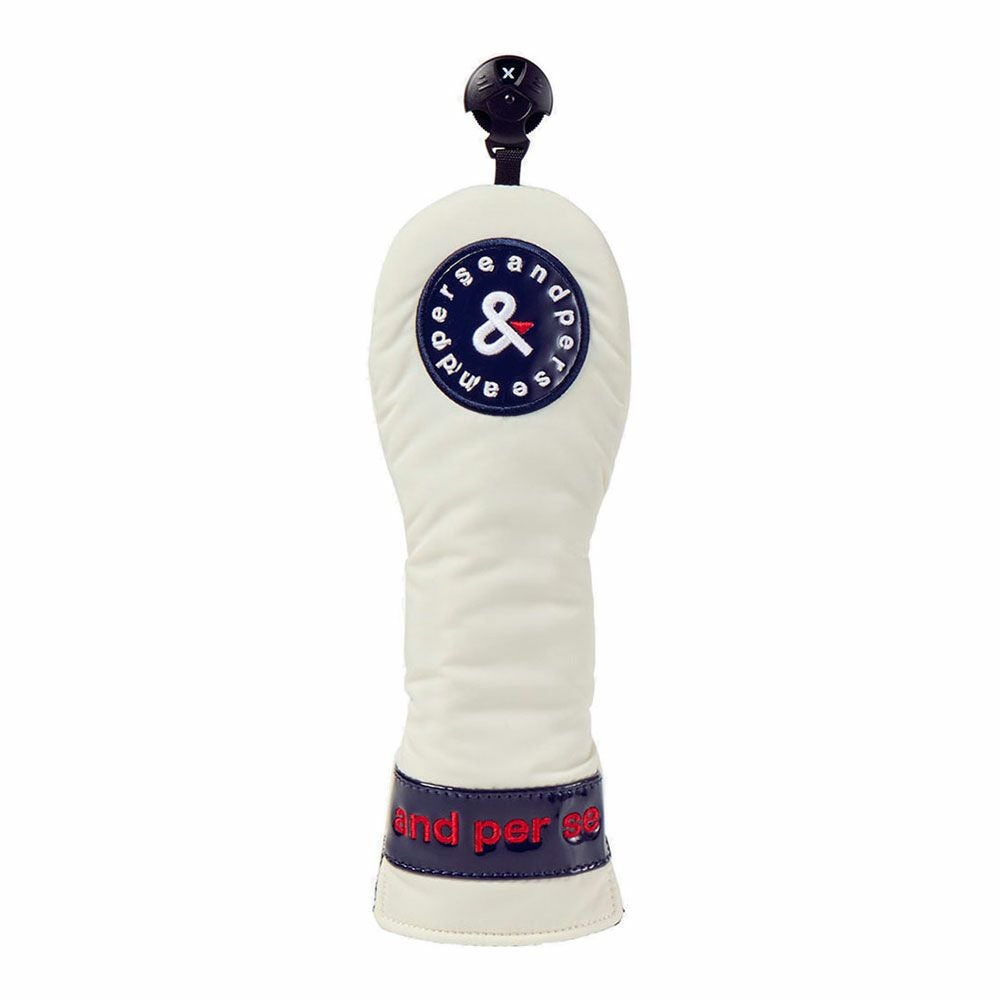 アンパスィ and per se　ユーティリティ用 ヘッドカバー AUS8345 10 ホワイト　2025年モデル 詳細1