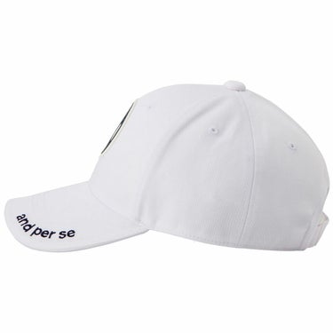 アンパスィ and per se　メンズ キャップ AUS8415 10 ホワイト　2025年モデル 詳細2