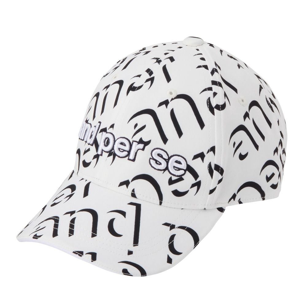 アンパスィ and per se　メンズ キャップ AMS8425 10 ホワイト　2025年モデル 詳細1