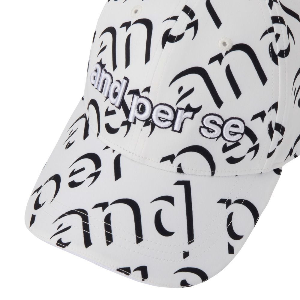 アンパスィ and per se　メンズ キャップ AMS8425 10 ホワイト　2025年モデル 詳細4