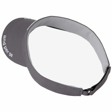 アンパスィ and per se　メンズ バイザー AUS8715 25 グレー　2025年モデル 詳細3