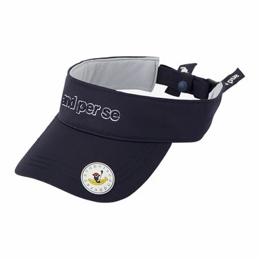 アンパスィ and per se　レディース バイザー AFS8715 30 ネイビー　2025年モデル ネイビー