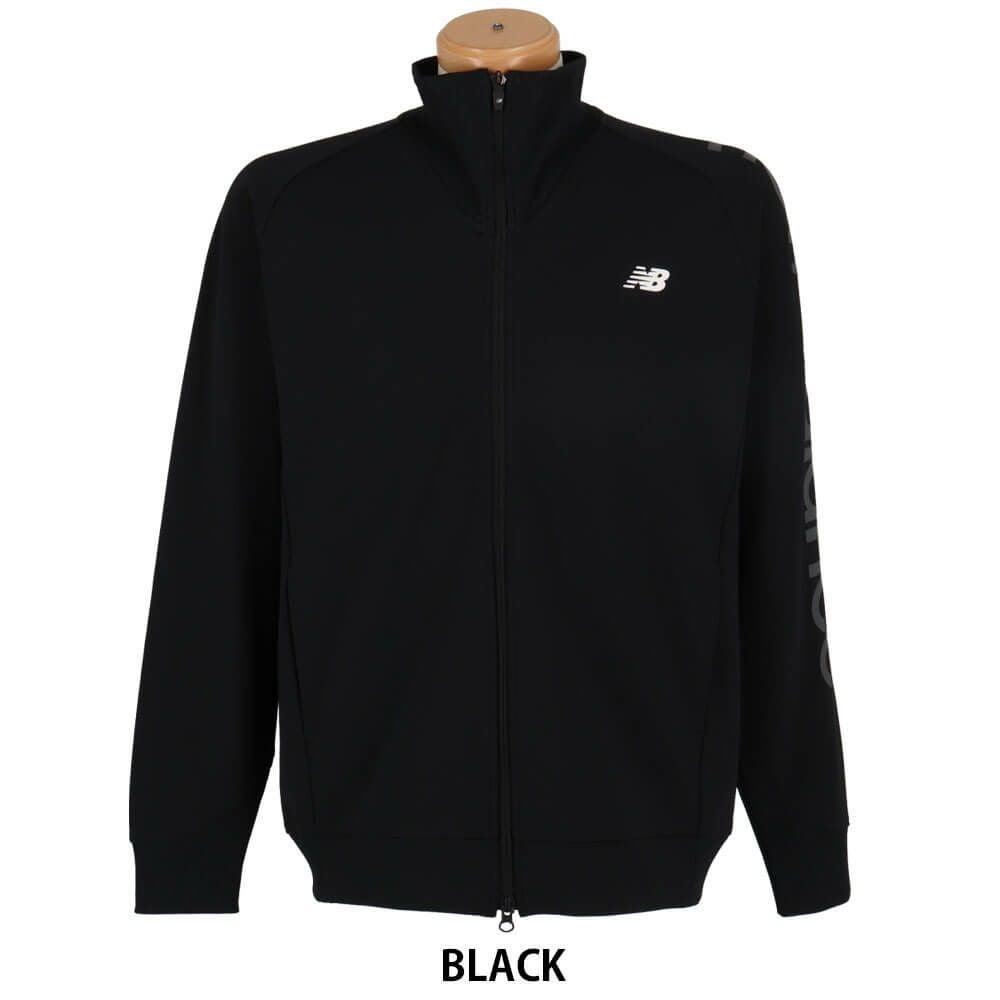ニューバランスゴルフ　メンズ 長袖 ダンボールニット スウェット スタンド ジップ ブルゾン 012-5162001　2025年モデル 詳細1