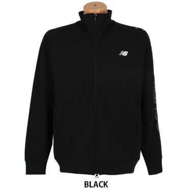 ニューバランスゴルフ　メンズ 長袖 ダンボールニット スウェット スタンド ジップ ブルゾン 012-5162001　2025年モデル 詳細1