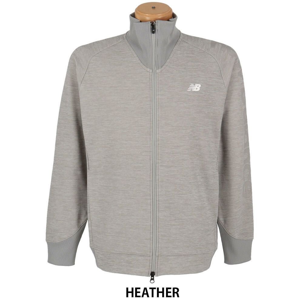 ニューバランスゴルフ　メンズ 長袖 ダンボールニット スウェット スタンド ジップ ブルゾン 012-5162001　2025年モデル 詳細5