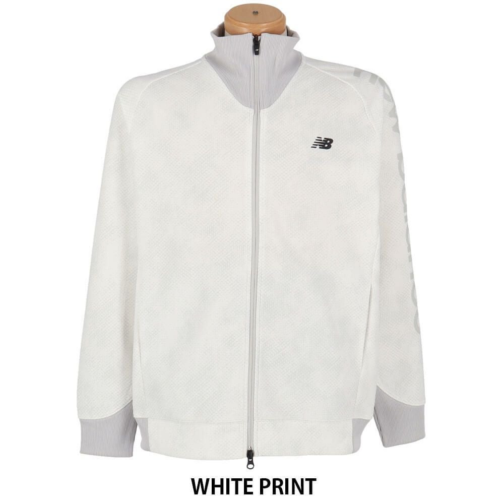 ニューバランスゴルフ　メンズ 長袖 ダンボールニット スウェット スタンド ジップ ブルゾン 012-5162001　2025年モデル 詳細8