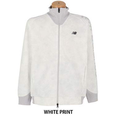 ニューバランスゴルフ　メンズ 長袖 ダンボールニット スウェット スタンド ジップ ブルゾン 012-5162001　2025年モデル 詳細8