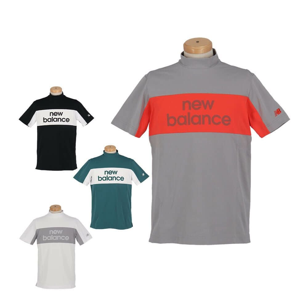 ニューバランス ゴルフ（New balance Golf） 半袖 ハイネックシャツ