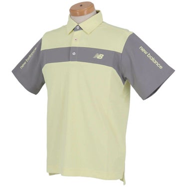 ニューバランスゴルフ　メンズ ラインデザイン 生地切替 半袖 ポロシャツ 012-5168003　2025年モデル 詳細6