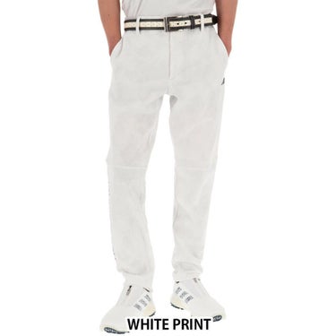 ニューバランスゴルフ　メンズ ロゴプリント スウェット テーパード ロングパンツ 012-5136003　2025年モデル 詳細1