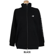 ニューバランスゴルフ　レディース ビッグロゴ 長袖 スウェット スタンドジップ ブルゾン 012-5162501　2025年モデル