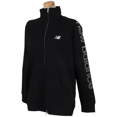 ニューバランスゴルフ　レディース ビッグロゴ 長袖 スウェット スタンドジップ ブルゾン 012-5162501　2025年モデル 詳細6