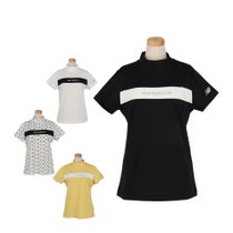 ニューバランスゴルフ　レディース ラインデザイン 半袖 モックネックシャツ 012-5166501　2025年モデル 詳細1