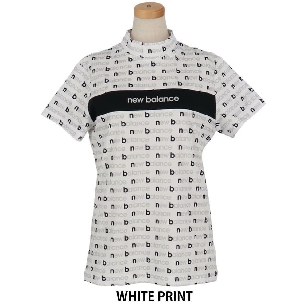 ニューバランスゴルフ　レディース ラインデザイン 半袖 モックネックシャツ 012-5166501　2025年モデル 詳細7