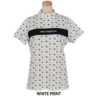ニューバランスゴルフ　レディース ラインデザイン 半袖 モックネックシャツ 012-5166501　2025年モデル 詳細7