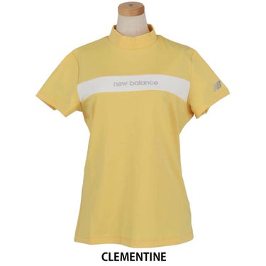 ニューバランスゴルフ　レディース ラインデザイン 半袖 モックネックシャツ 012-5166501　2025年モデル 詳細10