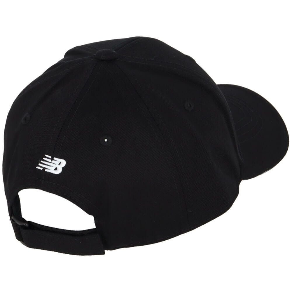 ニューバランスゴルフ　ロゴ刺繍 シックスパネル メンズ キャップ 012-4987005 010 BLACK　2025年モデル 詳細2