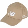 ニューバランスゴルフ　ロゴ刺繍 シックスパネル メンズ キャップ 012-4987005 042 INCENSE　2025年モデル 詳細1