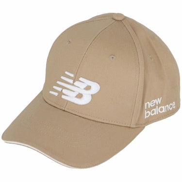 ニューバランスゴルフ　ロゴ刺繍 シックスパネル メンズ キャップ 012-4987005 042 INCENSE　2025年モデル 詳細1