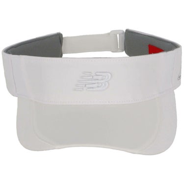 ニューバランスゴルフ　ロゴ刺繍 メンズ バイザー 012-5187003 030 WHITE　2025年モデル 詳細3