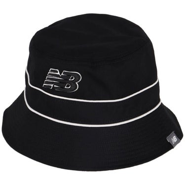 ニューバランスゴルフ　ロゴ刺繍 バケットハット 012-5187005 010 BLACK　2025年モデル 詳細1