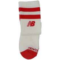 ニューバランスゴルフ　ボーダー柄 レディース ミドルソックス 012-5986504 101 DRIFTRED　2025年モデル