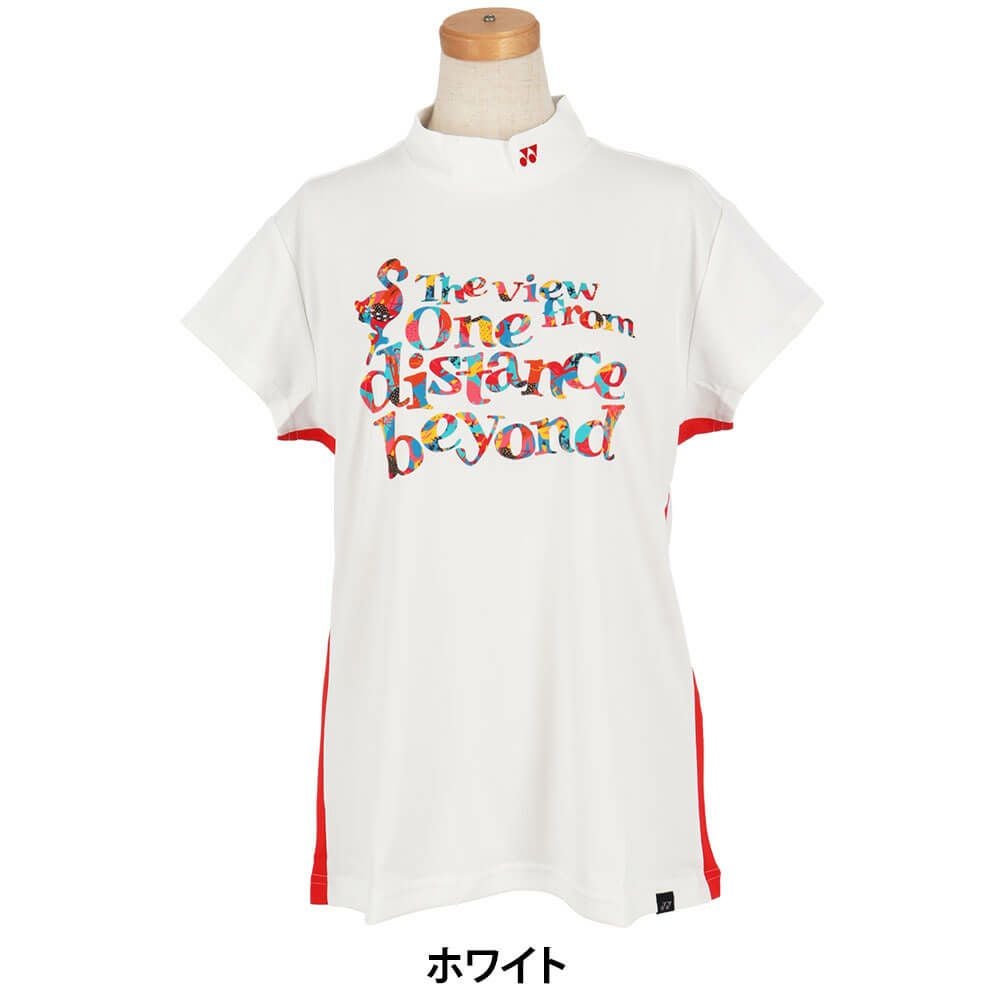 ヨネックス YONEX レディース 半袖 ハイネックシャツ GWS5119 2024年モデル